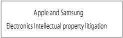 apple and samsumg electronics intellectual property litigation